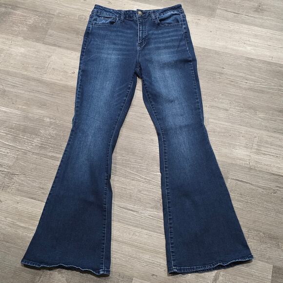 SO High Rise Flare Blue Jeans - Picture 6 of 6